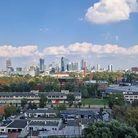 شقة Wola Tower Na Prymasa - Z Widokiem Na *