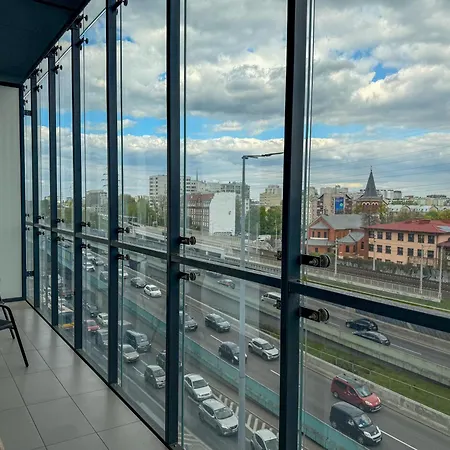Wola Tower Na Prymasa - Z Widokiem Na 公寓